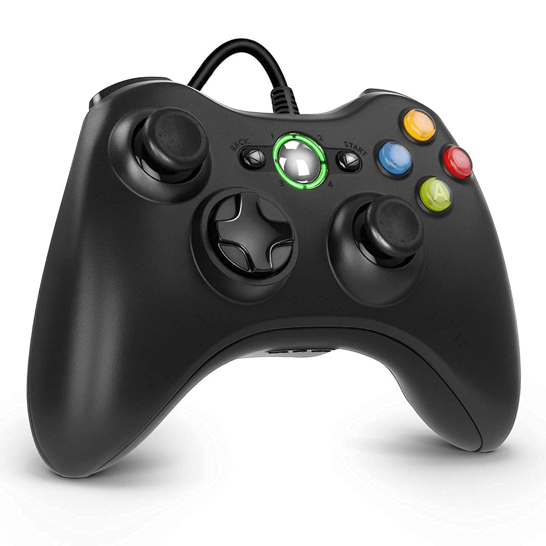Diswoe USB Wired Joystick Gamepad for Xbox 360 Controller/Slim PC with Windows Vista/7/8/8.1/10