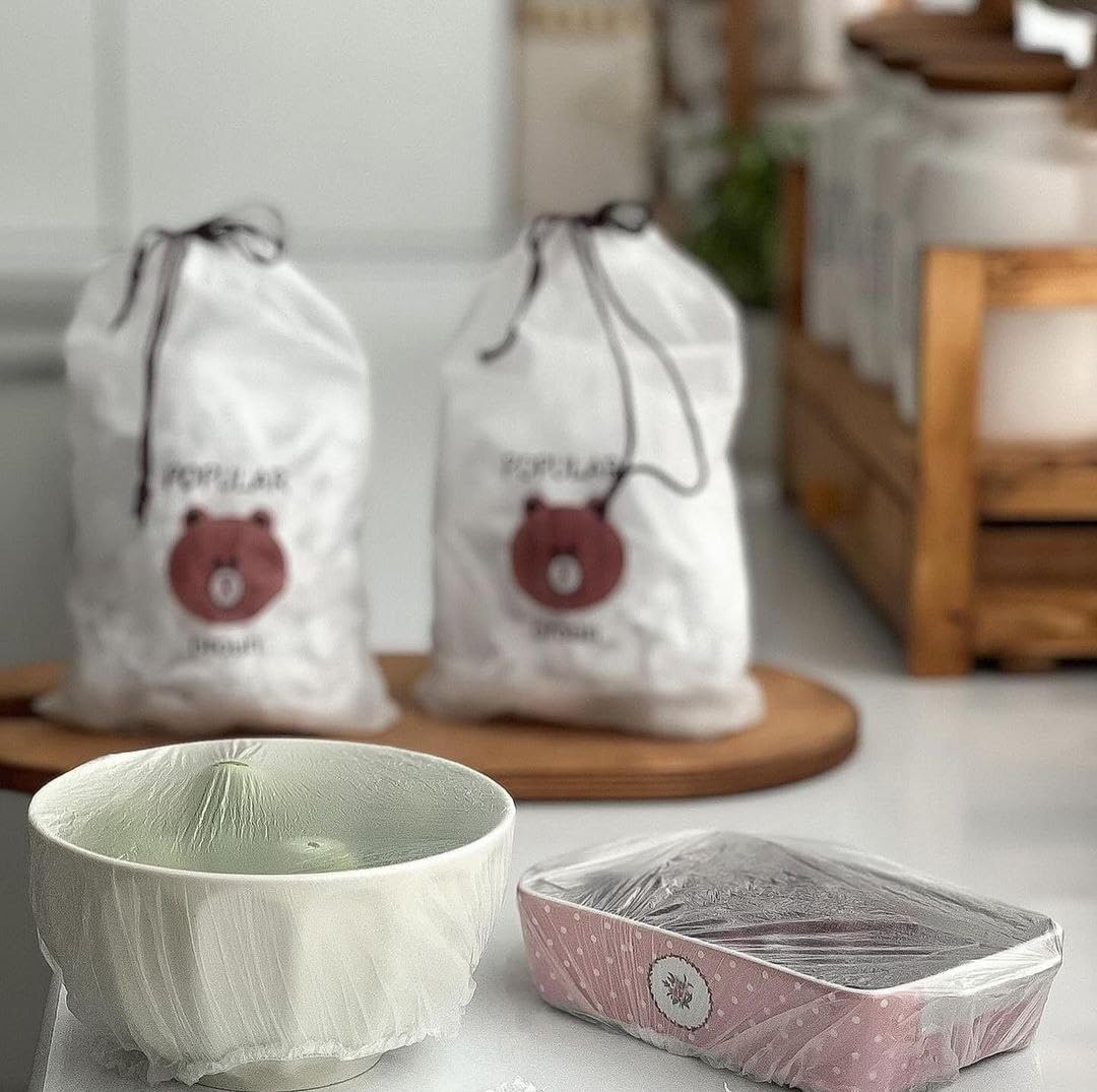 FLAPANDA - (Use as Hair Bonnet & Makeup Bag) - Keep Your Food Fresh and Stylish with Handy Flapanda Bags, Perfect Coverage & Multiple Sizes Generic