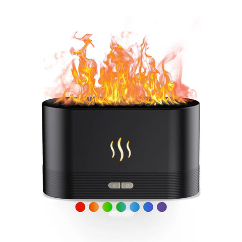 kathluce Colorful Flame Air Aroma Diffuser Humidifier