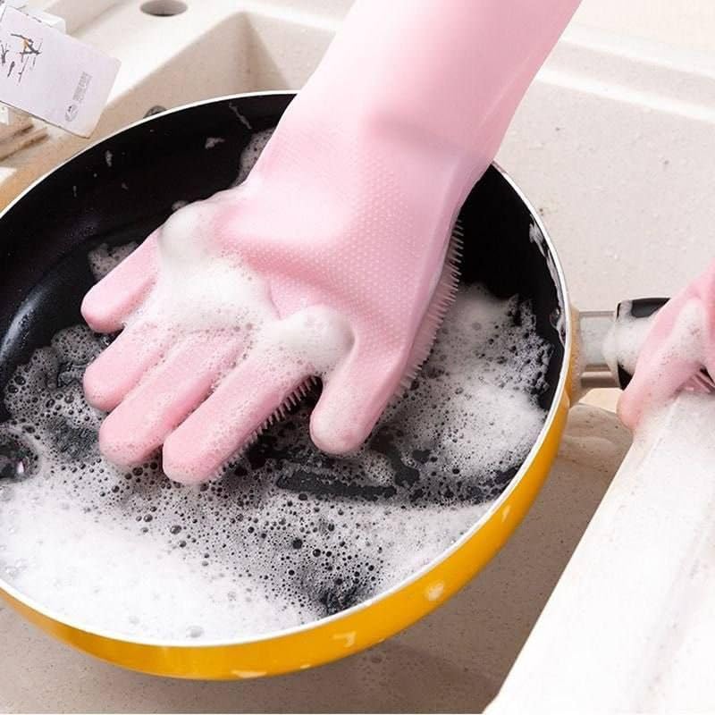 JUNTY SUPER READY (HANDS) Strong and Durable Silicone Gloves for Various Uses Large Size, High Quality, 2 Pack at a Great Price! - Generic