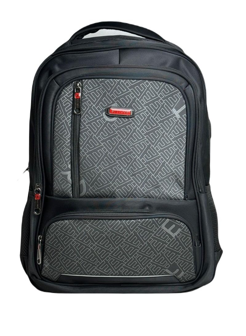 QSHOP SULLCOM USB Laptop Backpack for Women Men School Backpack for Girls Teens Boys School Bag Business Backpack (46 * 33 * 15cm) 5 Assorted Pockets
