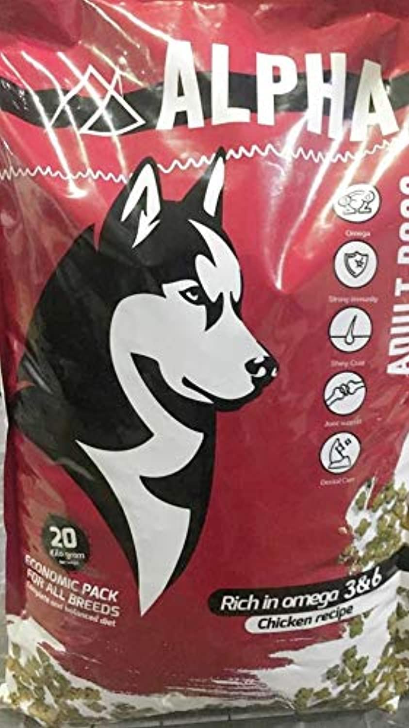 Alpha Dry Food for Adult Dogs - 20kg