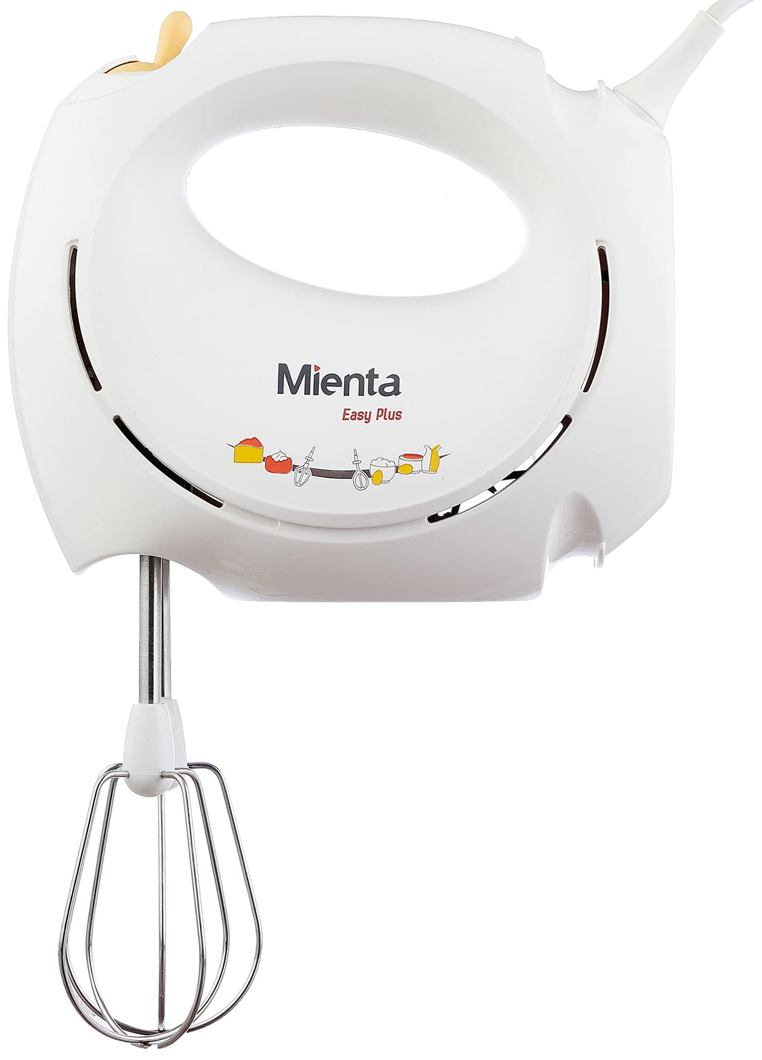Mienta - hand mixer easy plus - bt-bm1-200w - white