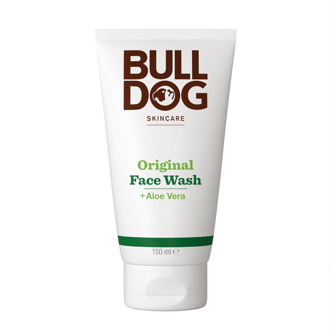 Bulldog Skincare Original Face Wash for Men, Men's Grooming, Men's Face Wash Cleanses and Helps Remove Excess Oils, 150ml