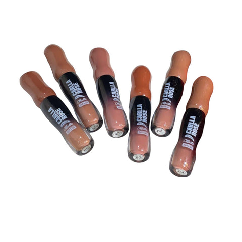 Matte Liquid Lipstick Set of 6 Nude Colors