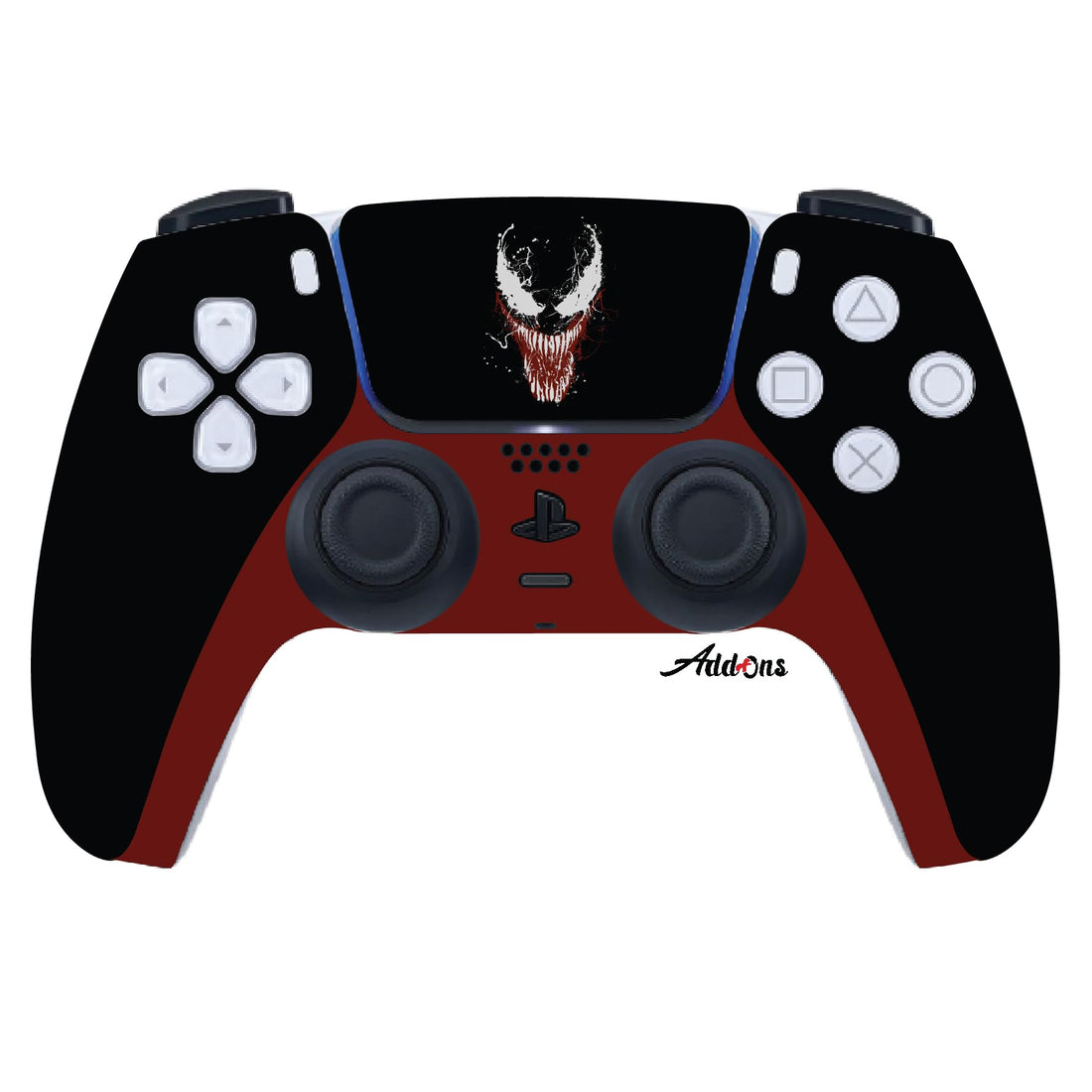 Add-Ons PS5 Venom #1 Skin Sticker Compatible With Playstation 5 Controller