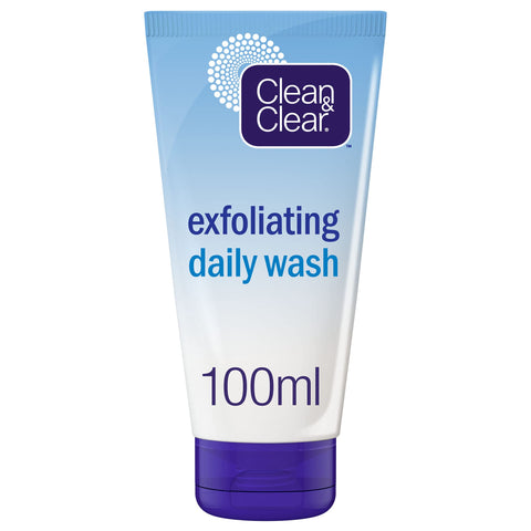 CLEAN & CLEAR, Daily Facial Wash, Exfoliating, 100ml