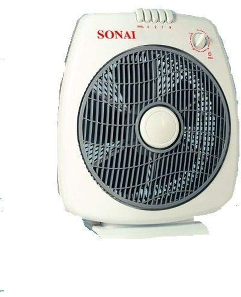 Sonai MAR-3012 Box Fan, 12 Inch - White