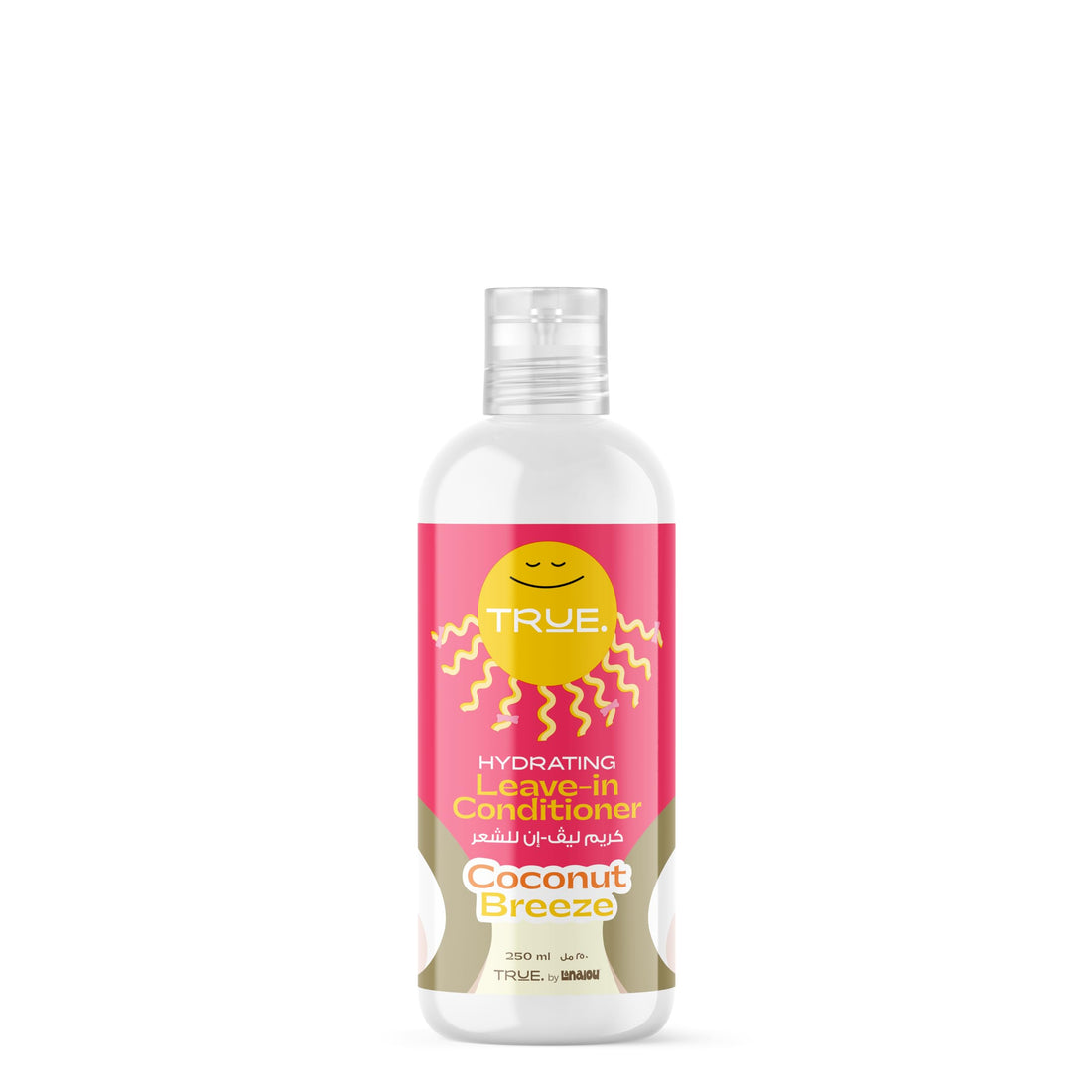 Lanalou Hydrating Leave-In Conditioner | Coconut Scented | Baby & Kids | Detangles For Silky Smooth Hair & Frizz Control | Tear-Free/Dermatologically Tested/Non-Toxic | True 250Ml