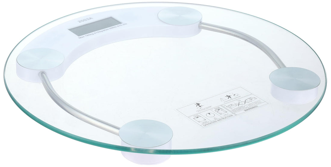 Personal glass scale - 180kg
