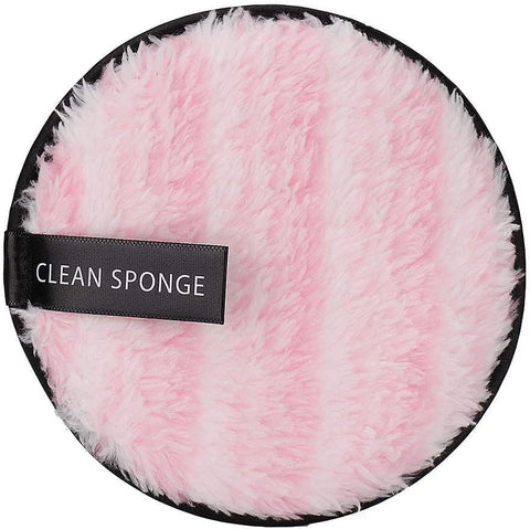 Facial Cleaning Puff, Double-sided Microfiber Facial Makeup Remover Puff, Reusable Face Cleansing Towel Cloth Pad(multicolor)
