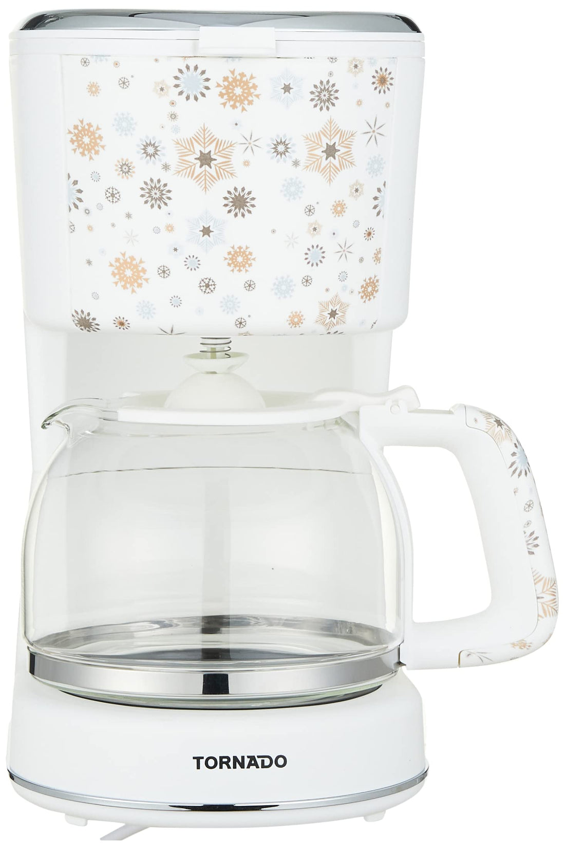 TORNADO Automatic American Coffee Maker 1.25 Liter White TCMA-9125-C