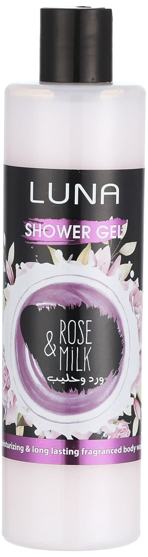 Luna Shower gel rose & milk 500 ml