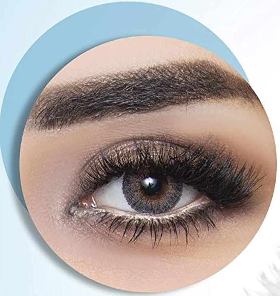 See color Single Vision Yearly Disposable Contact Lenses,Grey
