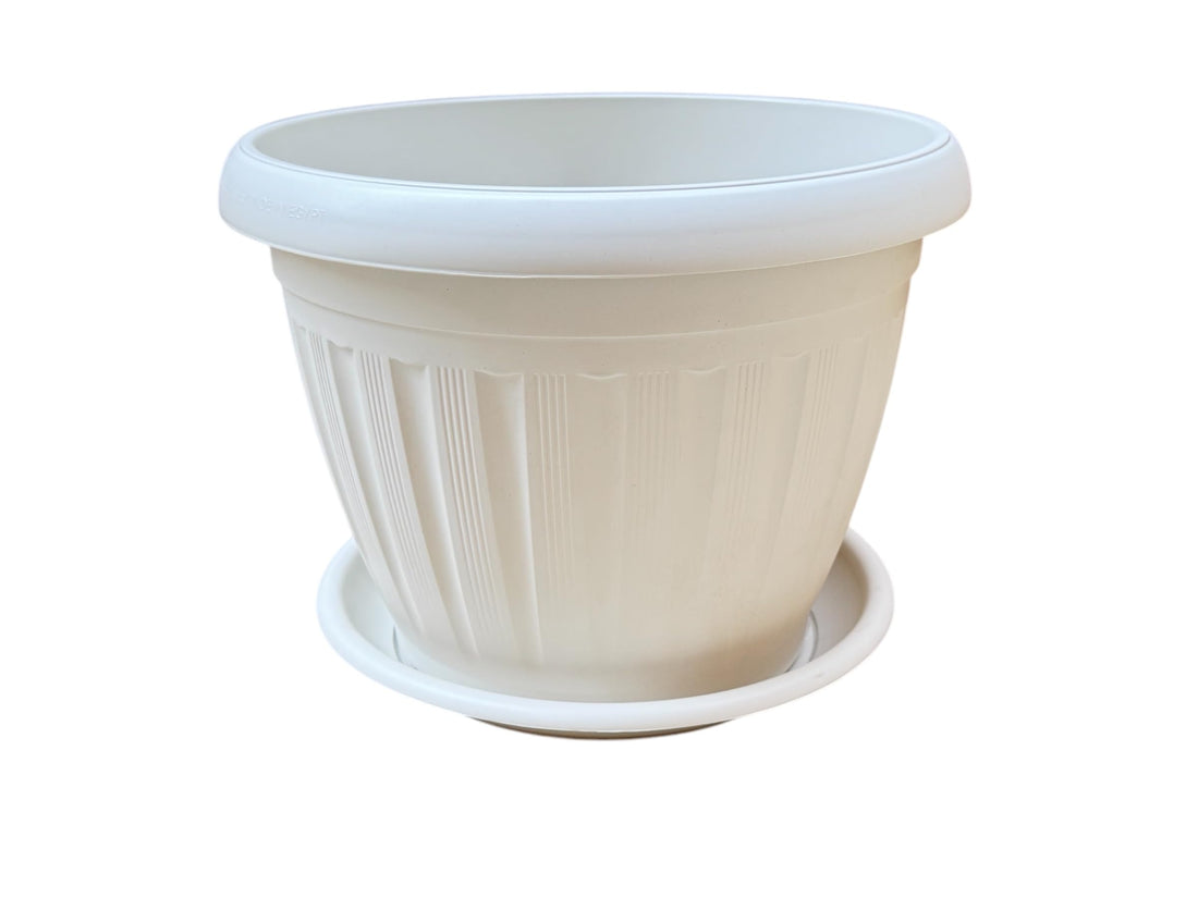 German plant pot 40 cm (White)