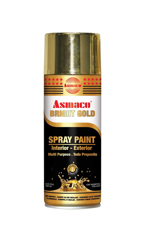 Asmaco Spray Paint Bright Gold