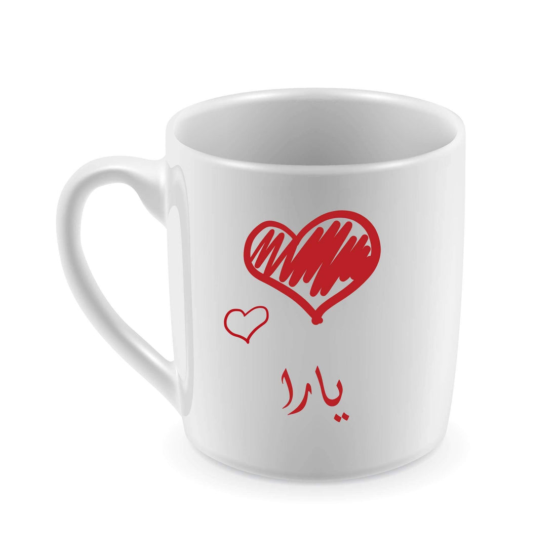 Ceramic Mug for Coffee and Tea with Yaraa name