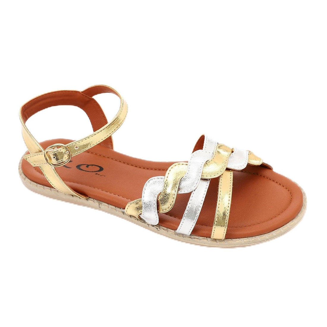 Xo Style Girls Leather Shoes Soft Casual Shoes 3016 Multicolore