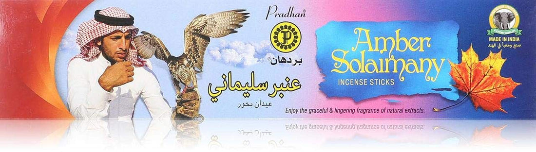 Pradhan Incense Sticks, 14 Sticks - Amber Solaimany