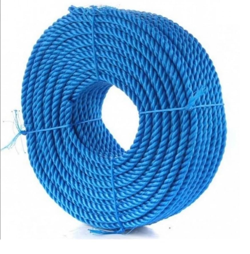 Linen Clothesline (Plastic Rope 12ml 12m Blue)