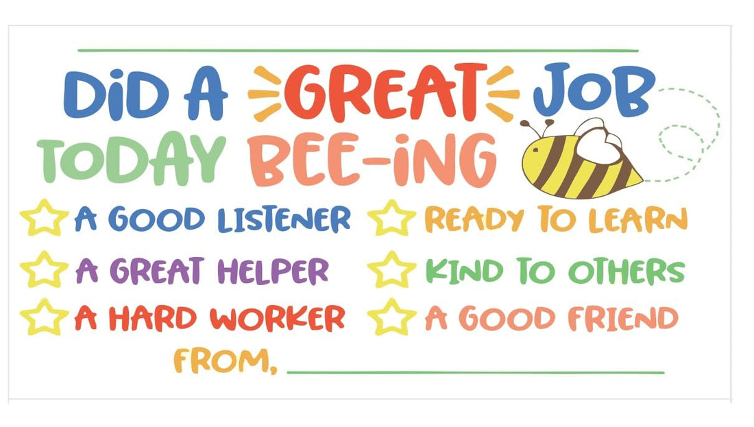 24 Bee Punch Cards Homework Student Awards Loyalty Cards, Incentive Loyalty Reward Card, Homework Classroom Business Kids Behavior Students Teacher (24 Cards)