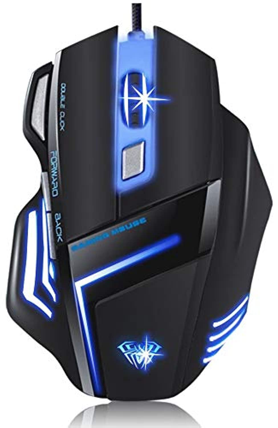 7d Led Optical Usb Wired Gaming Mouse 3200 Dpi For Laptop Pc