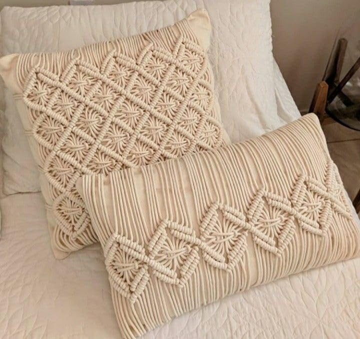 MacrameStore- Rectangular Cushion 40x60 cm - كوشن مستطيل
