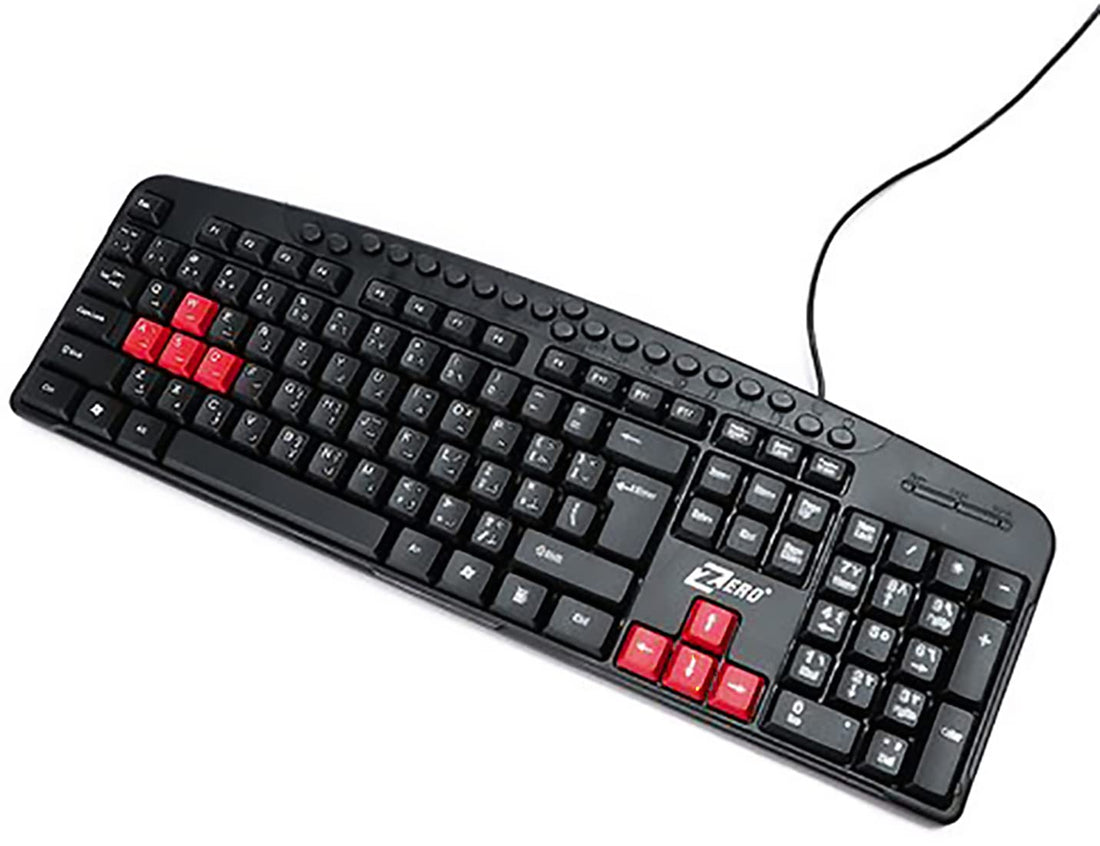 zero USB Keyboard For PC & Laptop - ZR2608