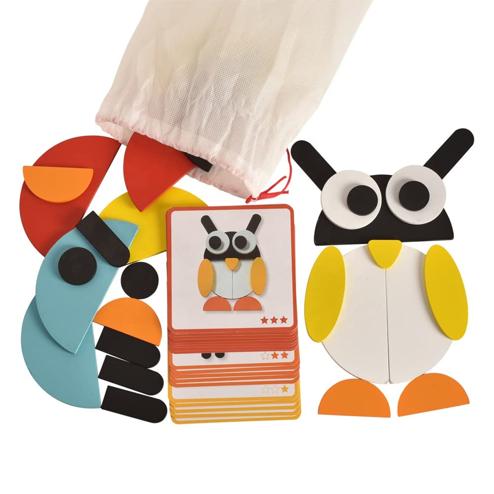 Other Early Childhood Educational Toy, Wooden Jigsaw puzzle, Ability of Cognizance, Creative Animal Characters, Safe Material, 3 Years and Above