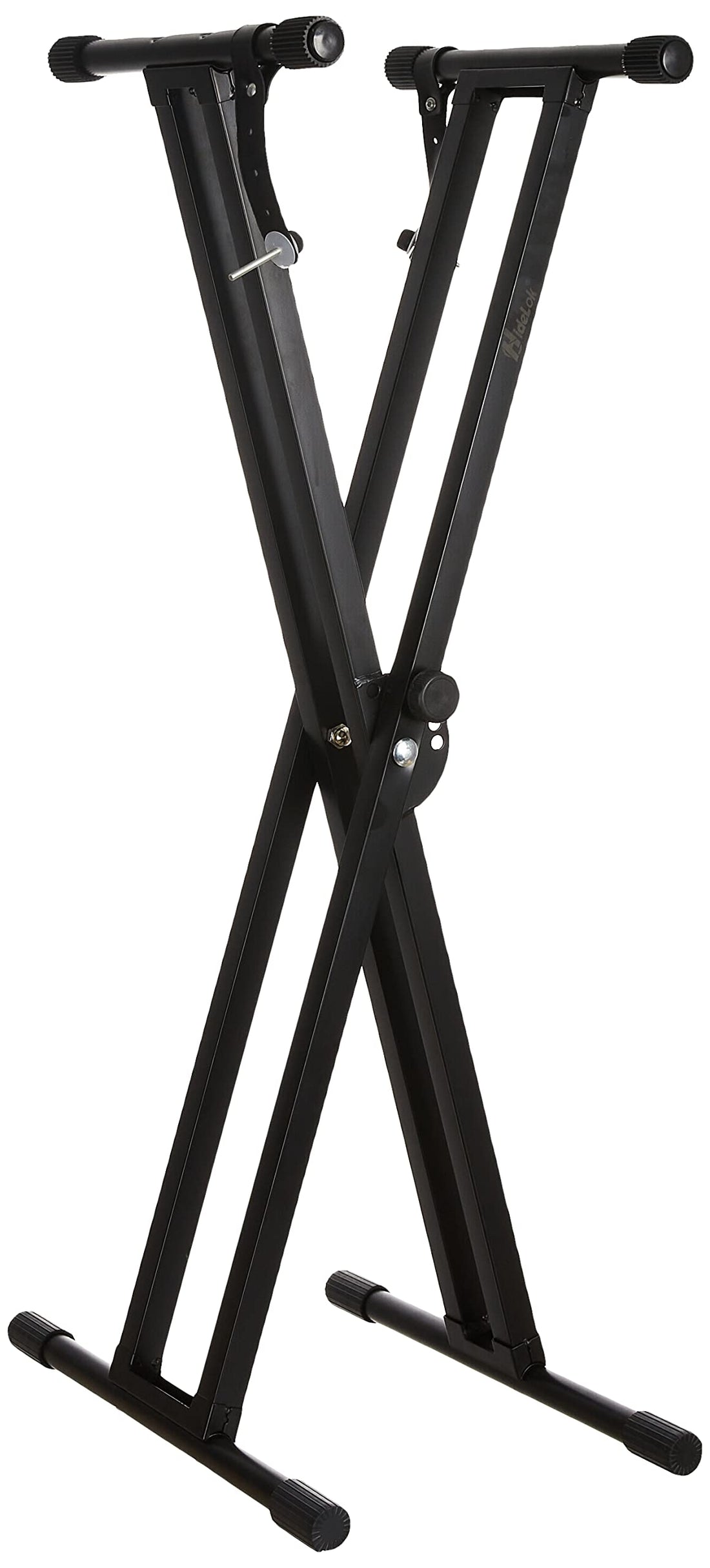 Double X Black Metal Keyboard Stand