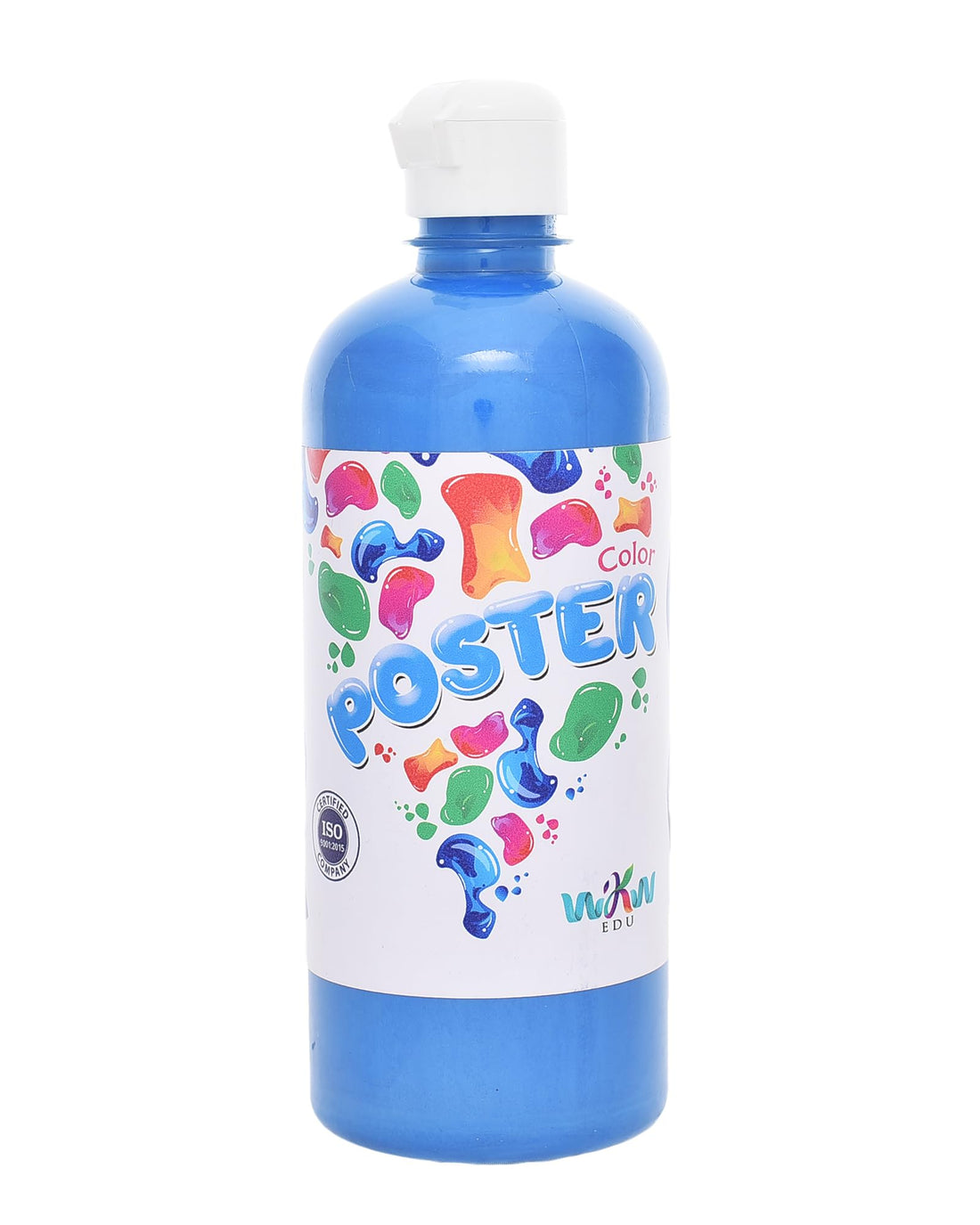 WKW High Quality Poster Color 600Ml For Professional Craft Paint, Art, Artists Beginners, Rocks, Wood, Fabric - Blue