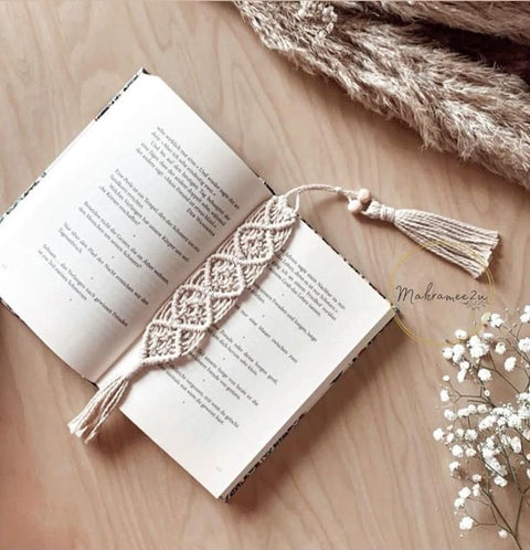 MacrameStore- Macrame Bookmark - فاصل كتب مكرمية