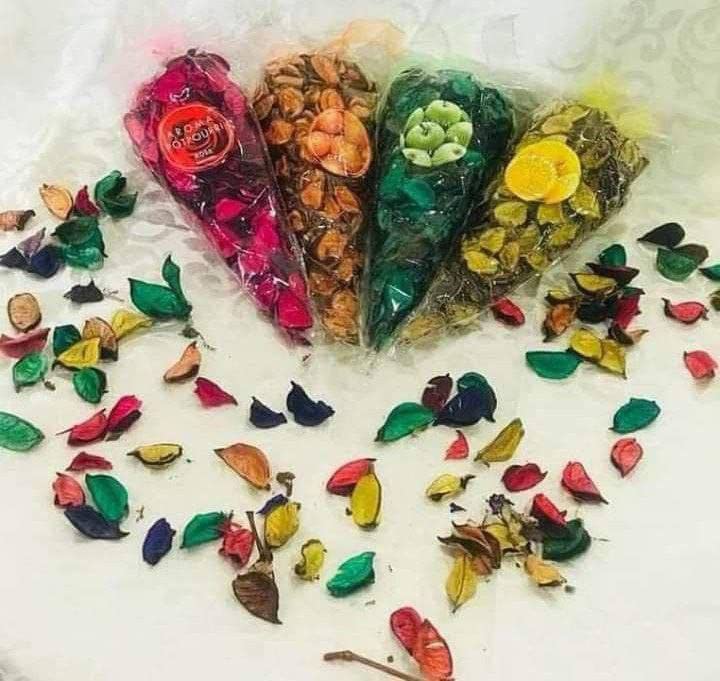 3 Bags Dried Flower Multi Color Large Size Multi Use
