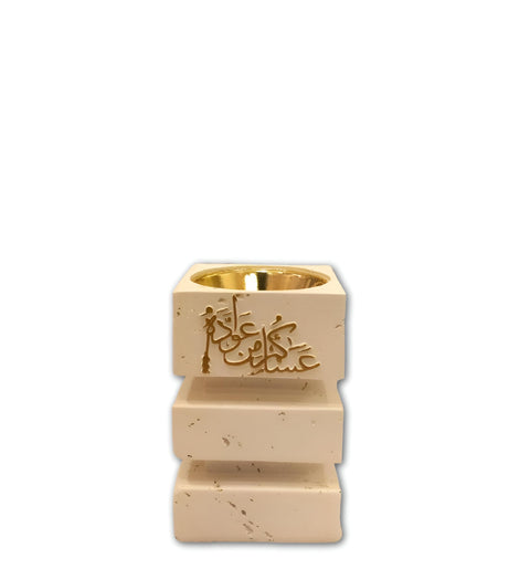 Yoga Aromatherapy Burner - Minimalist resin burner with soothing heat distribution, perfect for aromatherapy sessions, yoga rituals, and calming office or bedroom environments. (MODEL 3)