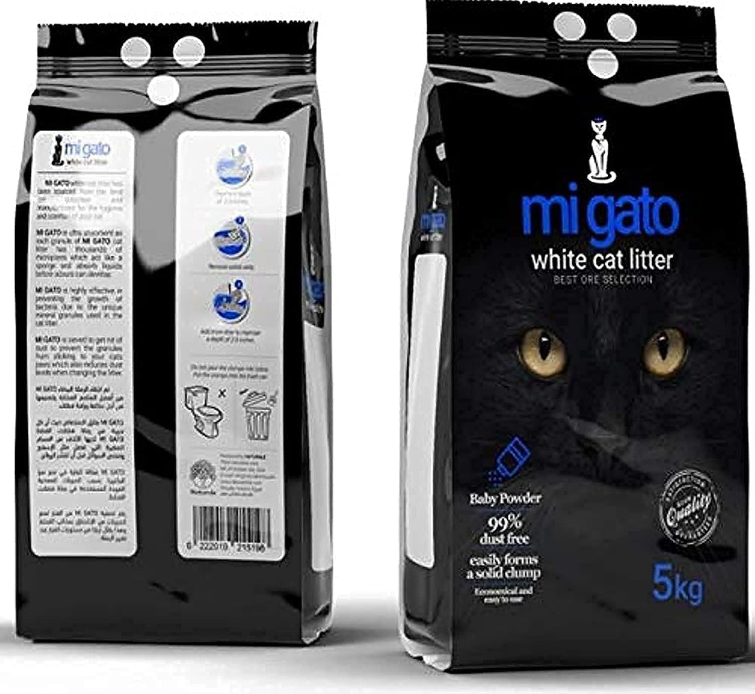 Migato Cat Sand Litter, Unscented, 5k, For Cat Owners
