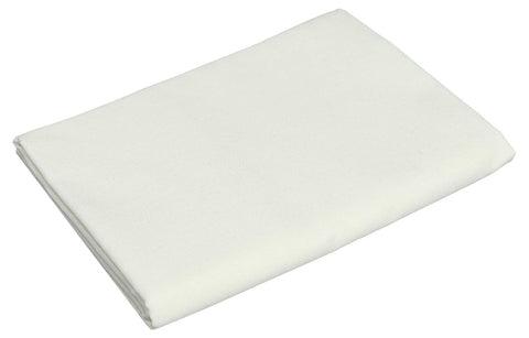 L'antique Plain Cotton Pillow Cover, 75x50 cm - Off White