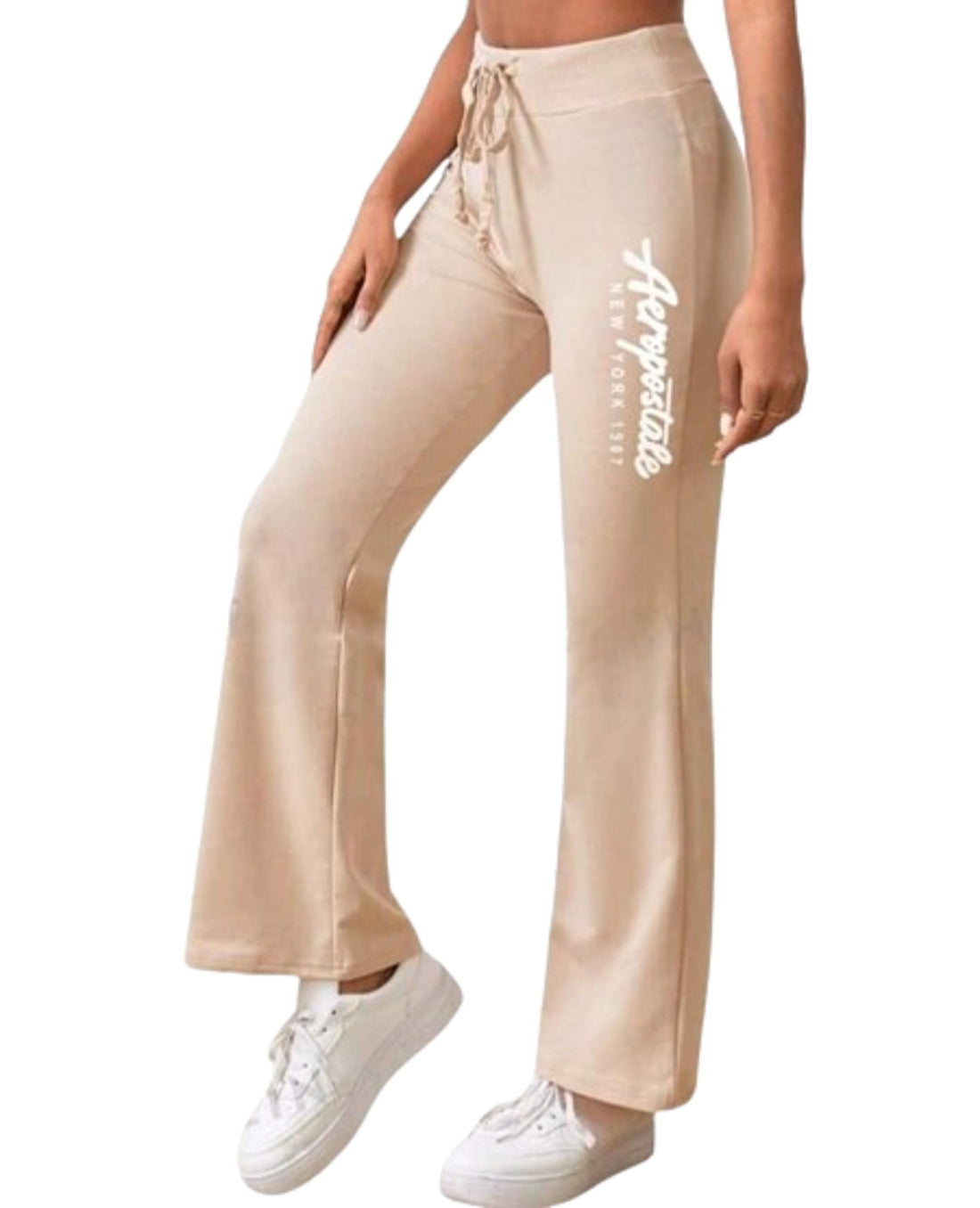 MIZAYA High Waist Drawstring Sweatpants For Women And Girls