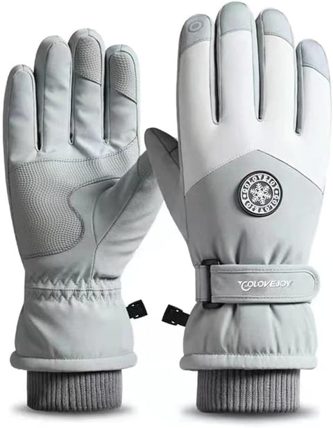 Bukela Winter Ski Gloves, Waterproof and Windproof Touchscreen Snow Gloves for Men Women Anti-Slip Snowboard Warm Winter for Cold Weather Perfect Thermal Protection 1 Pair