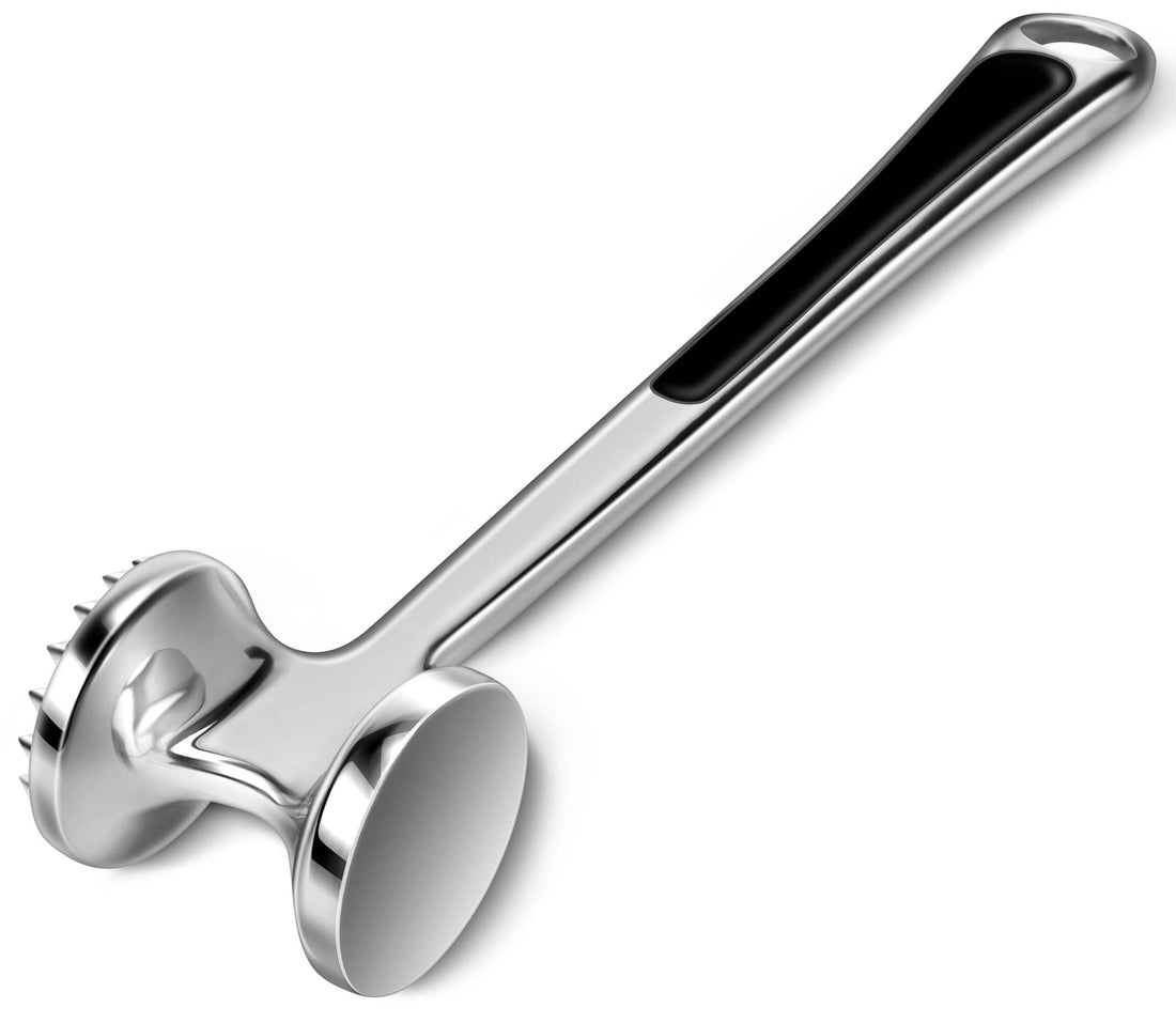 Meat Tenderizer Hammer Mallet Tool Pounder For Tenderizing Steak Beef And Poultry.Dishwasher Easy