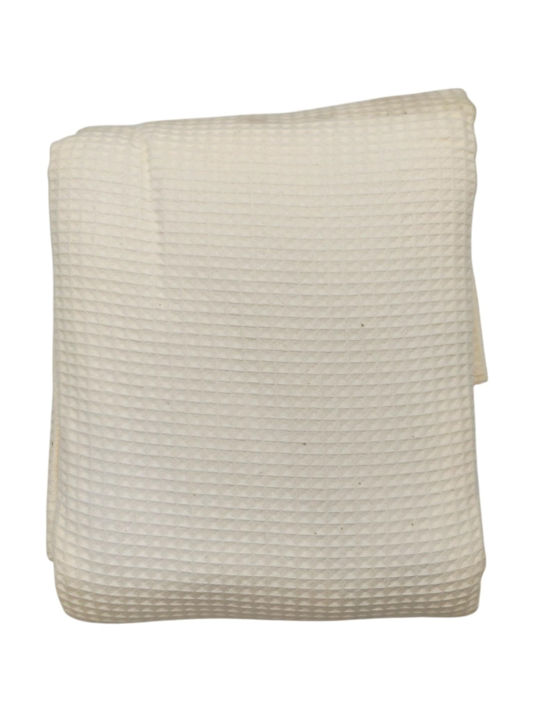 Diva Cotton Beka Single Bed Cover, 180x240 cm - Off White