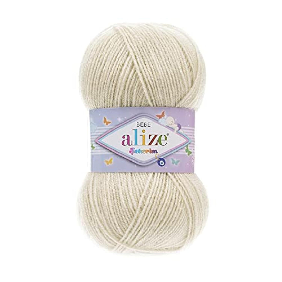 Alize SEKERIM BEBE Bone 599 - Crochet and Knitting Yarn