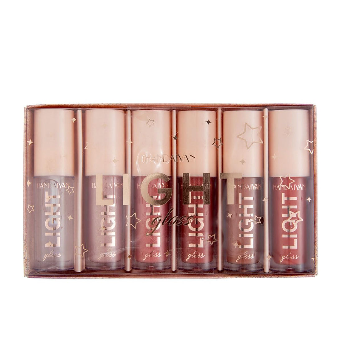 fashion mania 6Pcs Liquid Lipstick Makeup Set Kit, Long Lasting Waterproof Hydrating Lip Gloss Lip Glaze Set, Pigmented Lip Makeup Gift Sets for Girls and Women (A)