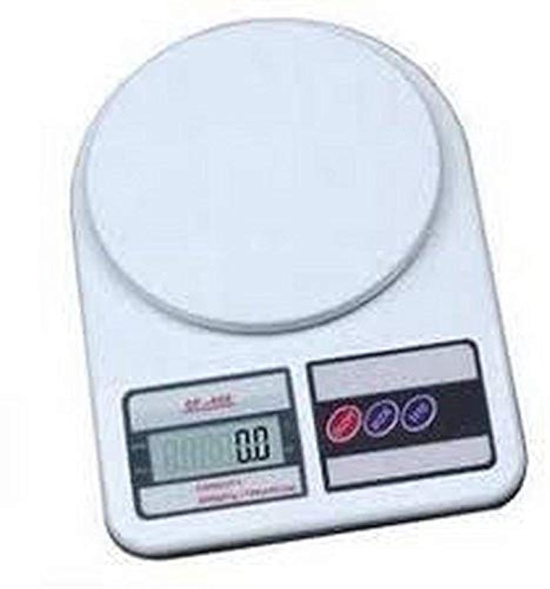 Electronic Kitchen Scale 7Kg Measuring White