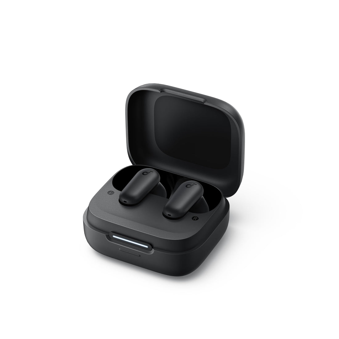 Soundcore By Anker R50i NC True Wireless Earbuds 10mm Drivers with Big Bass, Bluetooth 5.3, 45H Playtime, IP54, AI Clear Calls with 4 Mics, 22 Preset EQs via App-Black, 18 Months Warranty