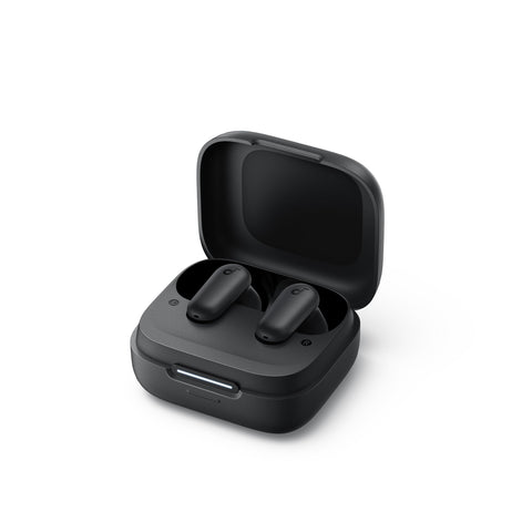 Soundcore By Anker R50i NC True Wireless Earbuds 10mm Drivers with Big Bass, Bluetooth 5.3, 45H Playtime, IP54, AI Clear Calls with 4 Mics, 22 Preset EQs via App-Black, 18 Months Warranty