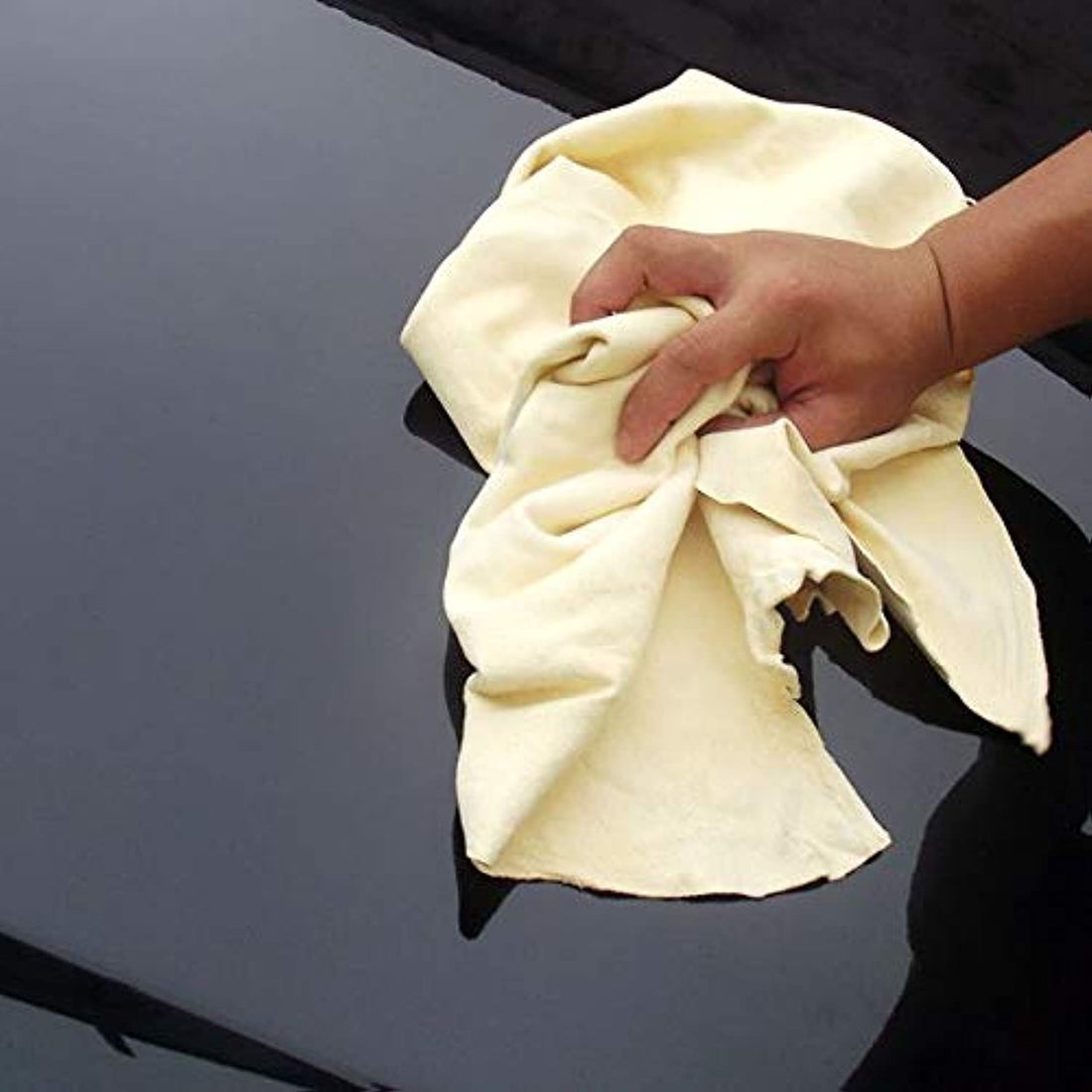 Clean Cham Super Towel for cleaning cars and all surfaces and polishes Clean Cham Synthetic Chamois Cloth