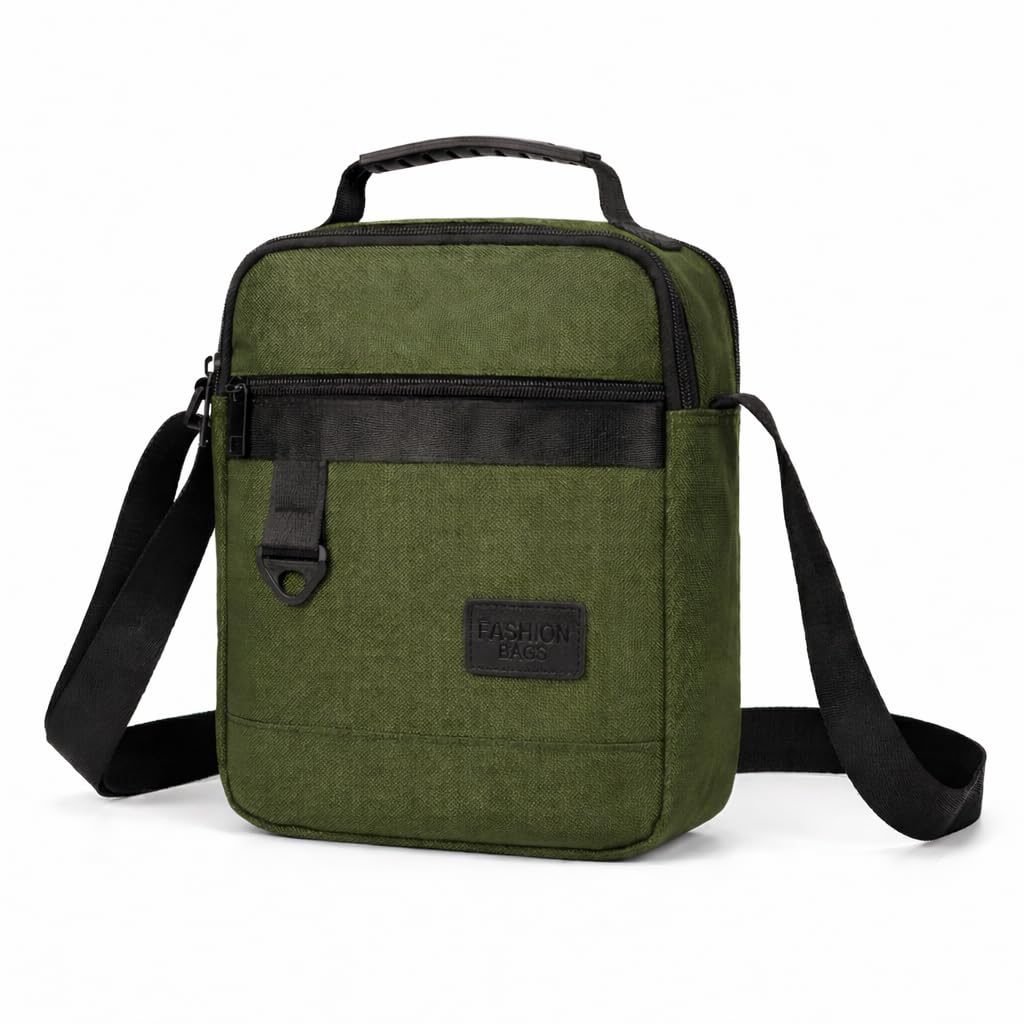 Canvas Crossbody Bag for Men Crossbody Bag Men Waterproof Bag Adjustable Strap Crossbody Bags