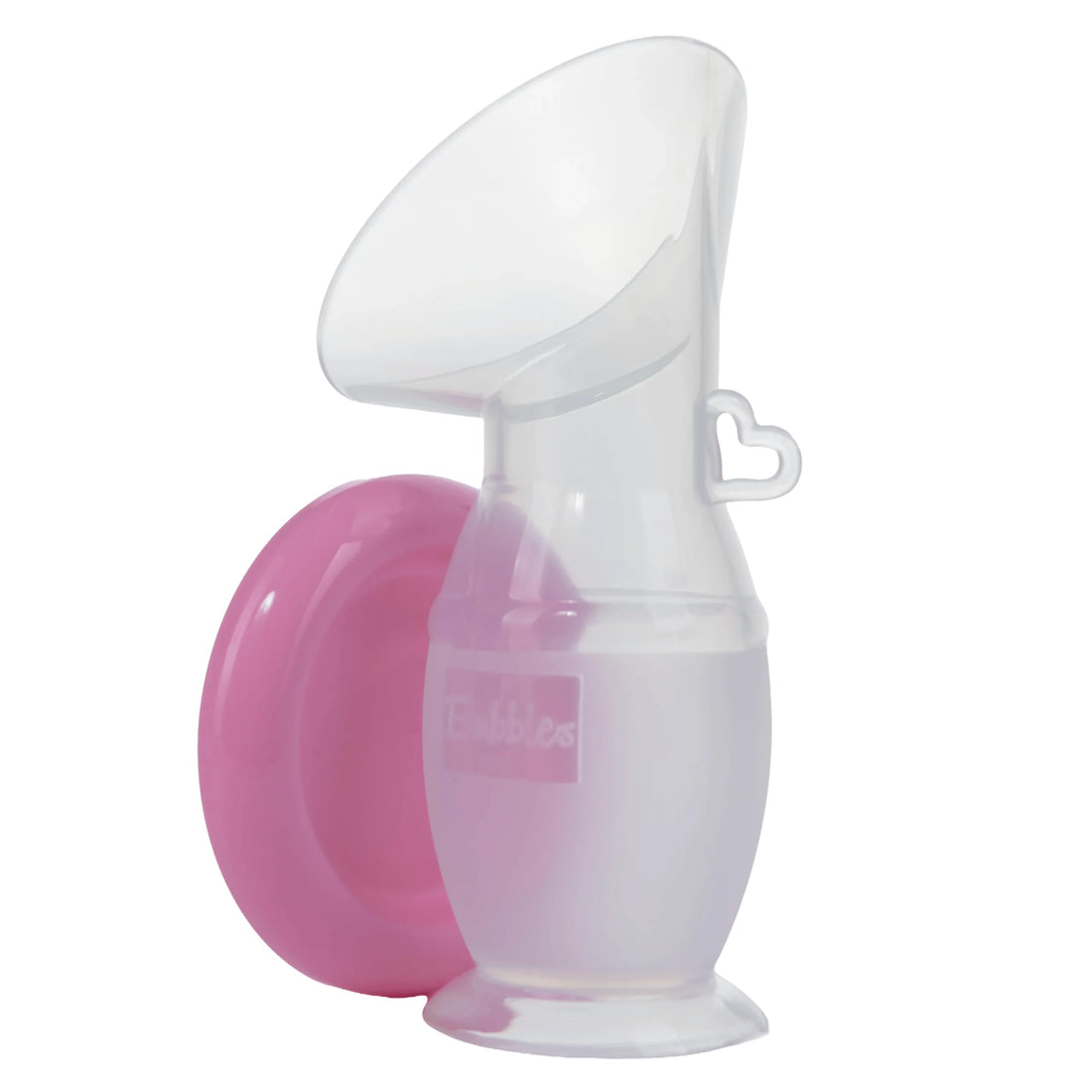 Manual Bubbles Silicone Breast Pump with Suction Base – Soft Food Grade Silicone – Lightweight Milk Collector – Easy to Use & Clean
