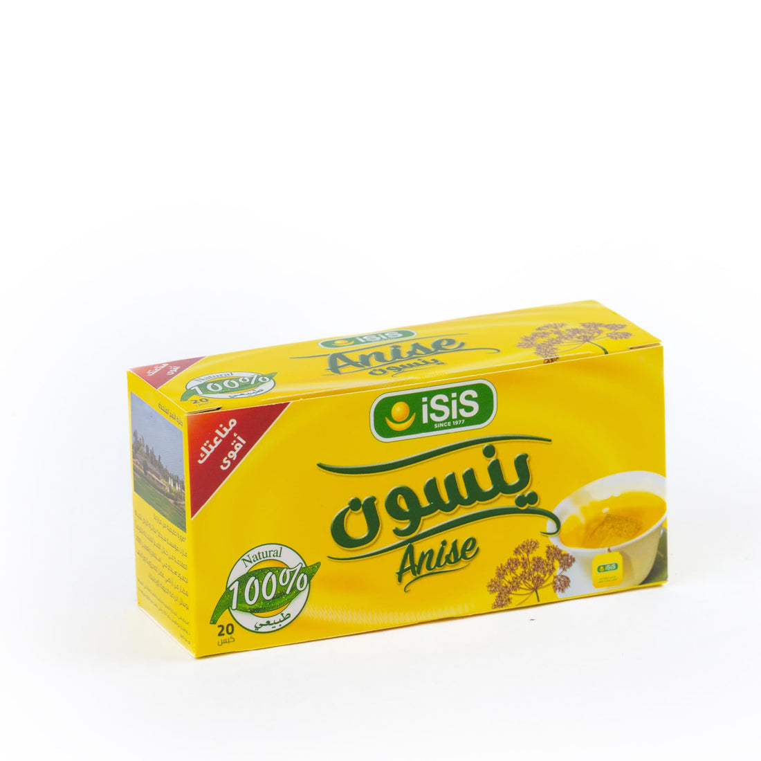iSiS Natural Anise Herbal Tea – 20 Envelopes