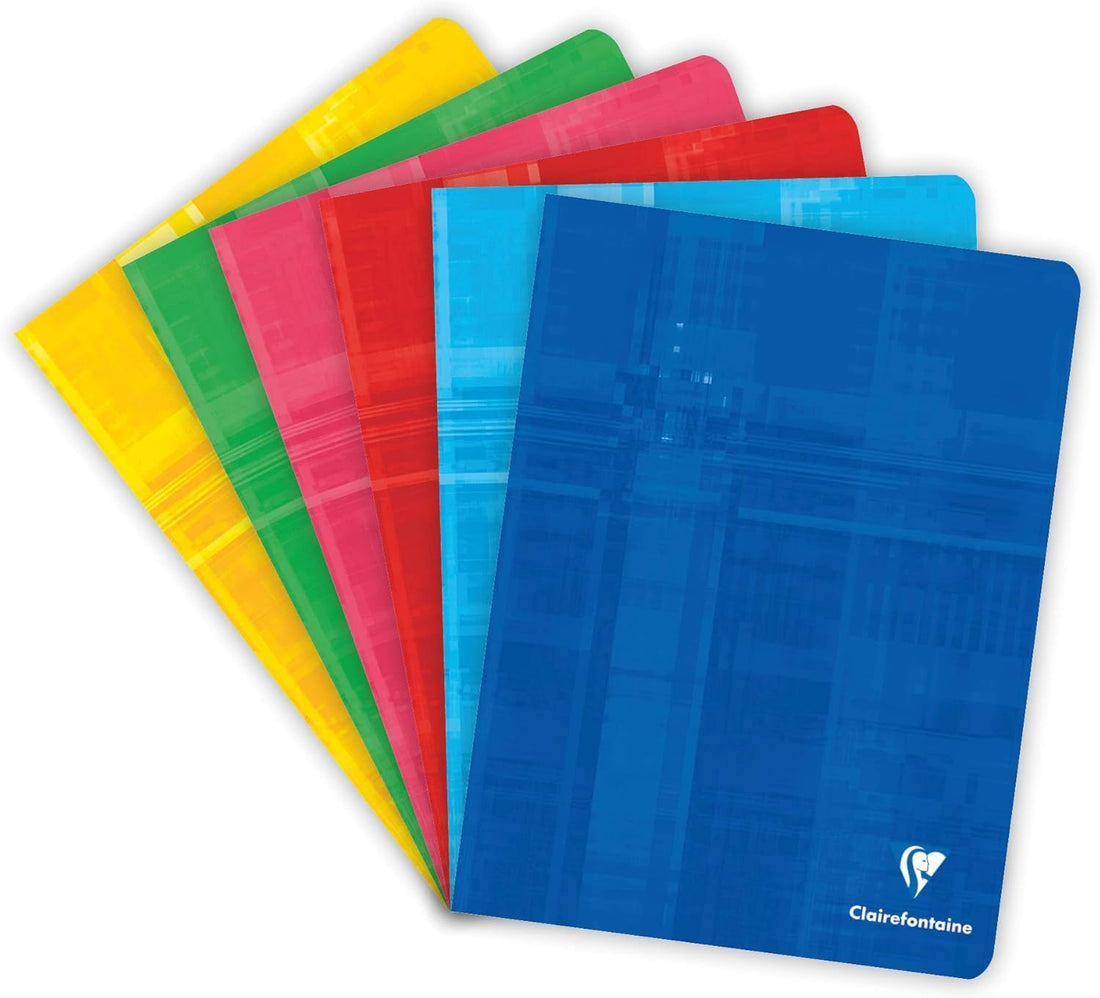 Clairefontaine A5 Notebook, Lined with Margins, 48 Pages